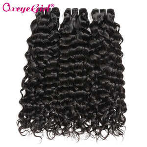 HAIR 3/4 BUNDLES DEALS PERUVIAN HAIR 100% HUMAN HAIR