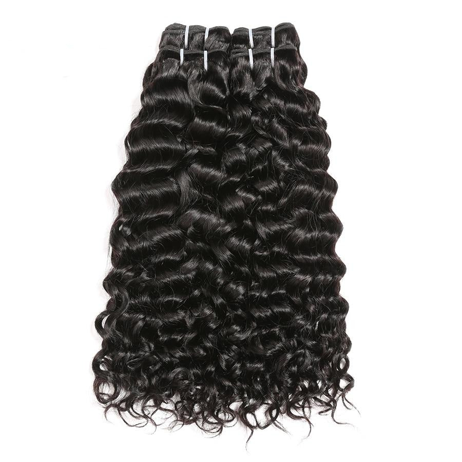 HAIR 3/4 BUNDLES DEALS PERUVIAN HAIR 100% HUMAN HAIR