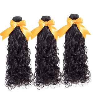 MALAYSIAN WATER WAVE HAIR 4 BUNDLES 100% HUMAN
