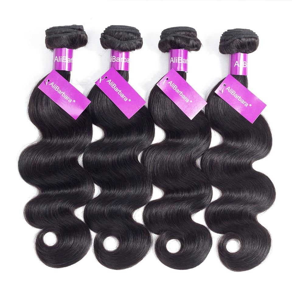 PERUVIAN BODY WAVE HAIR BUNDLES 100% HUMAN HAIR