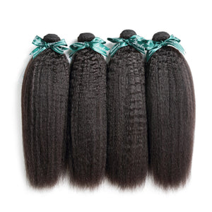 INDIAN HAIR KINKY STRAIGHT REMY HAIR EXTENSION