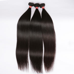 MALAYSIAN STRAIGHT HAIR BUNDLES 100% HUMAN HAIR