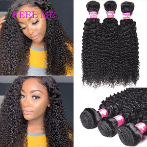 BRAZILIAN CURLY HAIR BUNDLES KINKY CURLY HUMAN HAIR