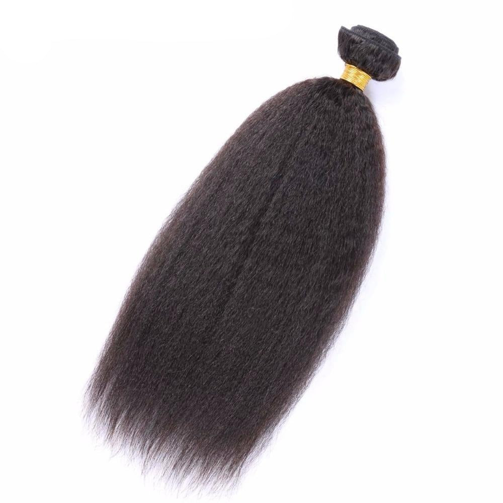 HAIR BUNDLES KINKY STRAIGHT BRAZILIAN HAIR